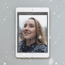 Ladda upp bild till gallerivisning, Snöpenslar + snö-overlay's till Photoshop